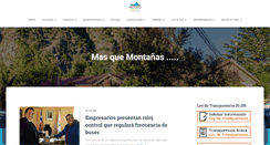 Desktop Screenshot of municipalidadantuco.cl